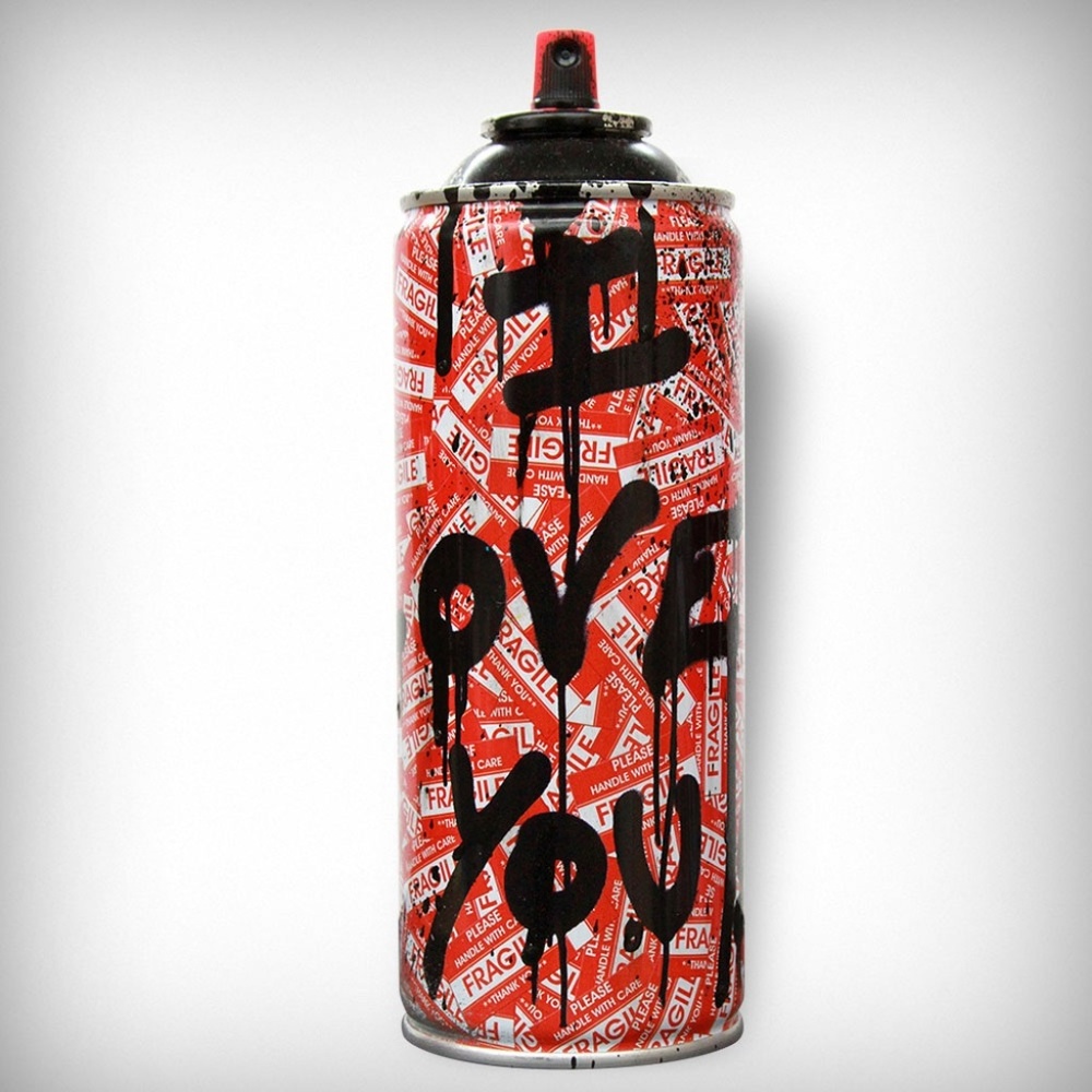 Mr. Brainwash "Can I love You" - Black